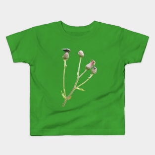 Three Insects On Flower Kids T-Shirt